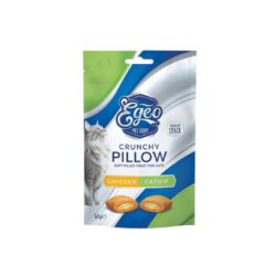 Egeo Cat Crunchy Pillow Baked Chicken & Catnip 60gr