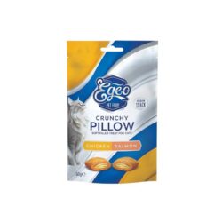 Egeo Cat Crunchy Pillow Baked Chicken & Salmon 60gr