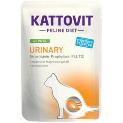 Kattovit Feline Diet Urinary Γαλοπούλα Υγρή Τροφή Γάτας σε φακελάκι 85gr