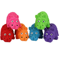 Happy Pet Hippo Origami Pals Λάτεξ Squeaker Παιχνίδι Σκύλου