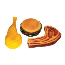 Happy Pet Vinyl Food Dog Toy Λάτεξ Squeaker Παιχνίδι Σκύλου