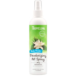 TropiClean Baby Powder Mist Deodorizing Pet Spray Αποσμητικό Σπρέι για Σκύλους & Γάτες 236ml