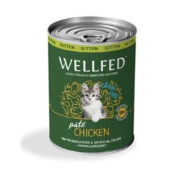 WELLFED Kitten Pate Chicken Κοτόπουλο 400gr