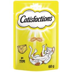 Catisfactions Λιχουδιές για Γάτες με Τυρί 60g