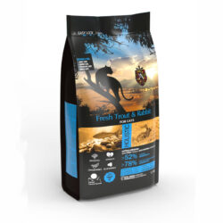 AMBROSIA Grain Free Adult Cat - Sterilised Fresh Trout & Rabbit