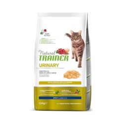 NATURAL TRAINER Cat Adult Sterilized Urinary Κοτόπουλο 1,5kg