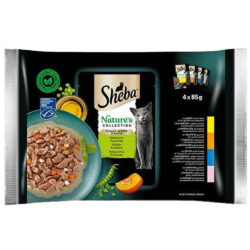 Sheba Natures Collection Φακελάκι Με Ανάμεικτες Επιλογές 4x85gr