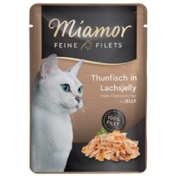 Miamor Feine Filets Τόνος Σε Ζελέ Σολομού 100gr