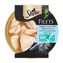 Sheba Fillets Λευκό Ψάρι 60gr