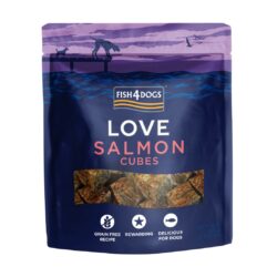 Fish4dogs Love Salmon Cubes 85g