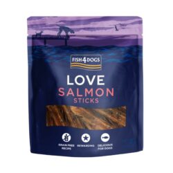 Fish4dogs Love Salmon Sticks 85g