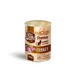 FISI Cat Adult Γαλοπούλα σε Πατέ 400gr