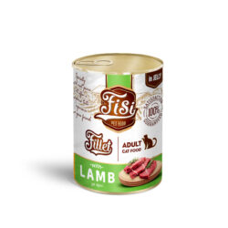 FISI Fillet Cat Adult Αρνί σε ζελέ 400gr