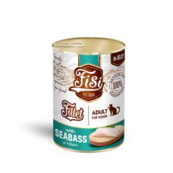 FISI Fillet Cat Adult Λαυράκι σε ζελέ 400gr