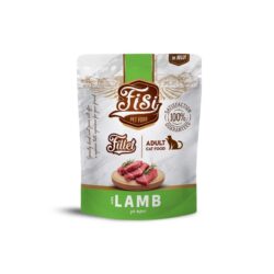 FISI Fillet Cat Adult Αρνί σε ζελέ σε φακελάκι 300gr