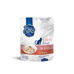 Egeo Kitten Κοτόπουλο με Γαρίδες 85gr
