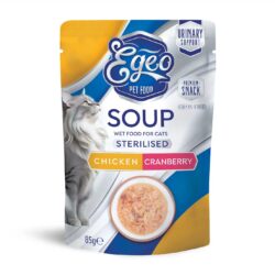 Egeo Sterilized Κοτόπουλο με Κράνμπερι σε Σούπα 85gr