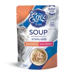 Egeo Sterilized Σολομός με Goji Berry σε Σούπα 85gr