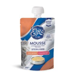 Egeo Sterilized Σολομός με Κρανμπερι σε Μους 100gr