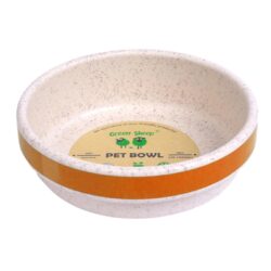 Green & Sheep Recycled Plastic Dog Bowl Orange M – Οικολογικό Μπολ Φαγητού & Νερού για Σκύλους