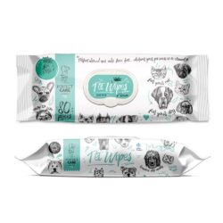 Perfect Care Pet Wipes Aloe Forte Υγρά Μαντηλάκια Καθαρισμού Με Άρωμα Αλόη 80τμχ