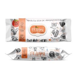 Perfect Care Pet Wipes Tutti Frutti Υγρά Μαντηλάκια Καθαρισμού Με Άρωμα Tutti Frutti 80τμχ