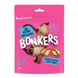 Bonkers Λιχουδιές Γάτας Dry Salmon Supreme Cat Treats 180gr