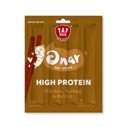 Taf Pets-Onar Λιχουδιά Γάτας Soft Sticks Chicken, Turkey & Rabbit (4x5gr) 20gr