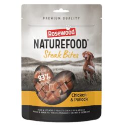 Rosewood NatureFood Steak Bites Λιχουδιές Σκύλου με Κοτόπουλο 100gr