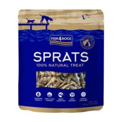 Fish4Dogs Dried Sprats – Αποξηραμένα Ψαράκια για Σκύλους & Γάτες 100gr