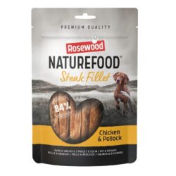 Rosewood NatureFood Steak Fillets Λιχουδιές Σκύλου με Κοτόπουλο 100gr